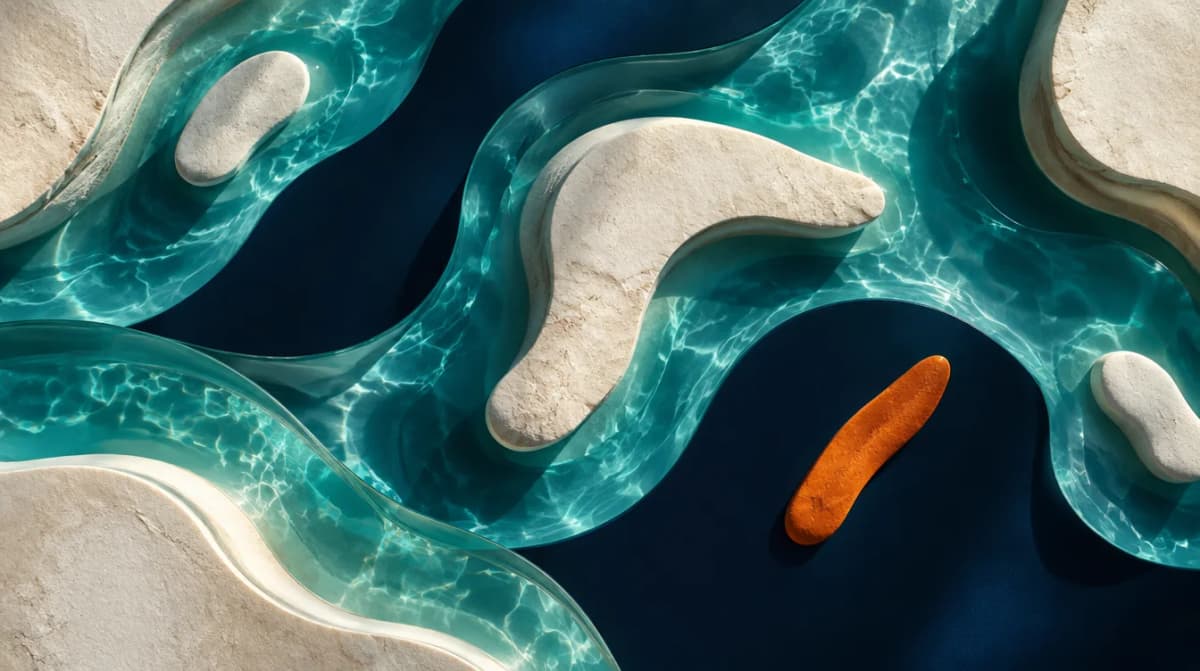 Conceptual coastal artwork representing PWD’s Pacific focus